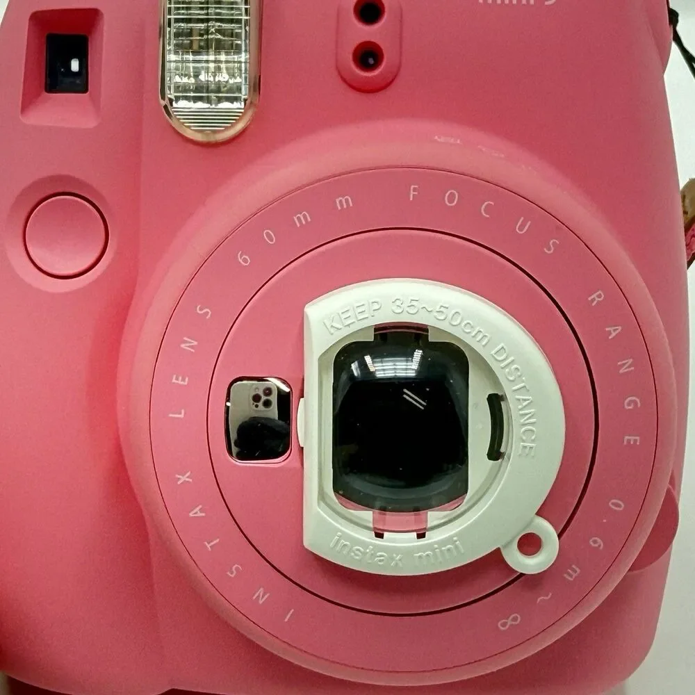 Fujifilm Instax Mini 9 Flamingo Pink Instant Camera Tested Box